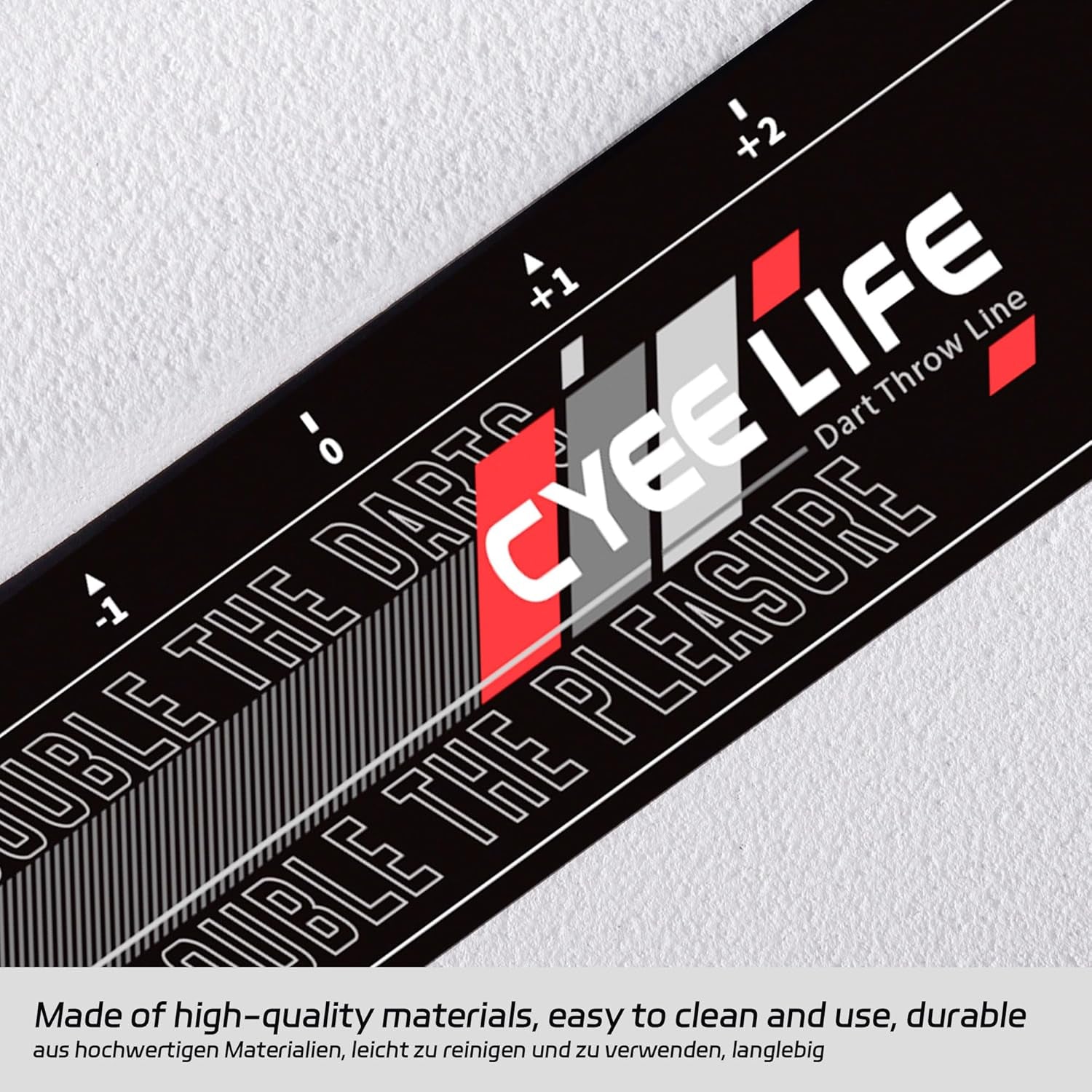 Dart Oche Line, Drop Marking, Dart Throwing Line Dart Accessories for Steel Darts and Soft Darts