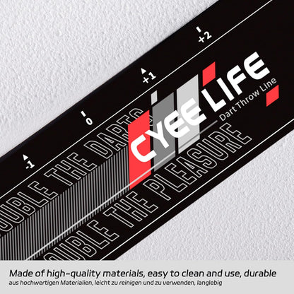 Dart Oche Line, Drop Marking, Dart Throwing Line Dart Accessories for Steel Darts and Soft Darts