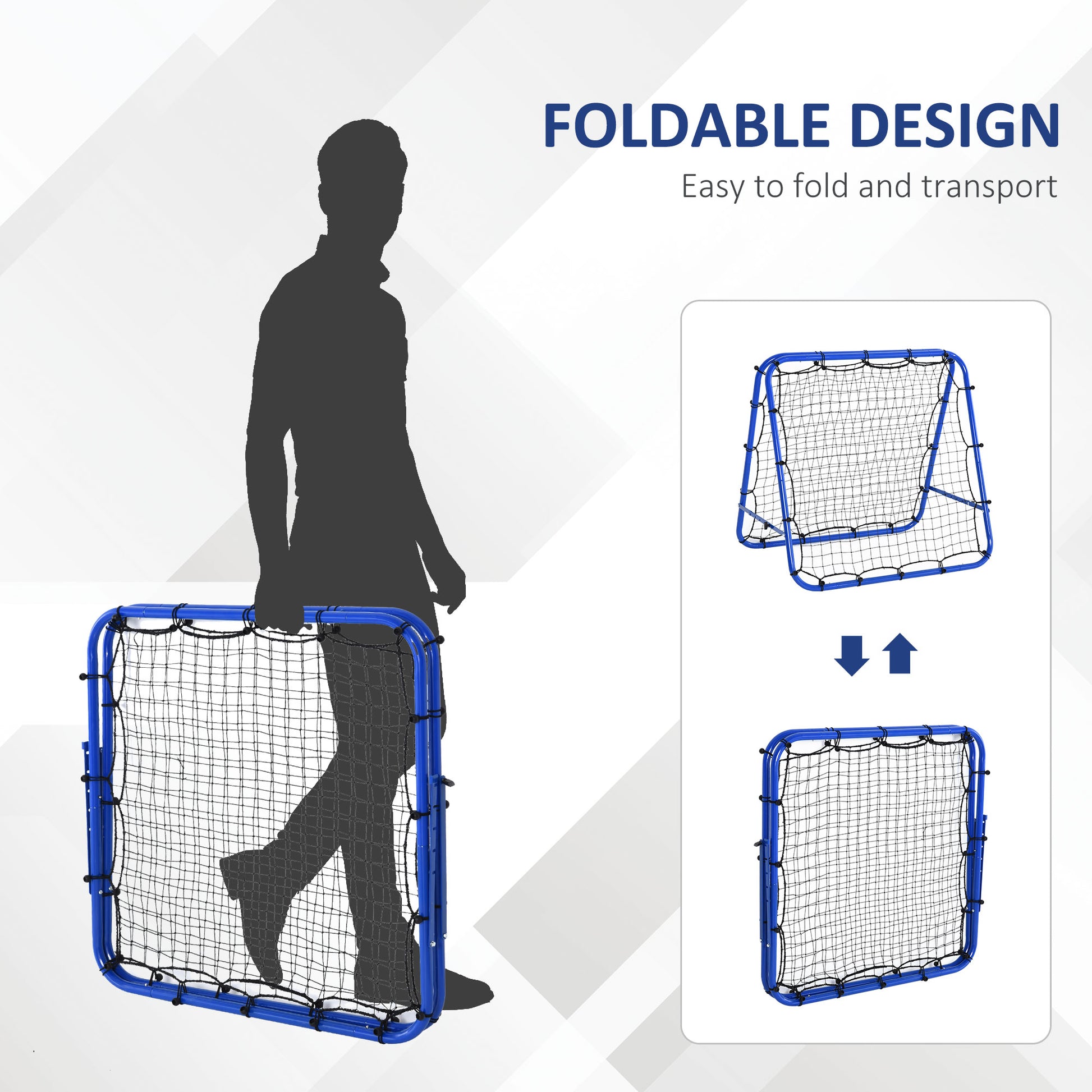 Outdoor Rebounder Net Football Goal Training Target Goal