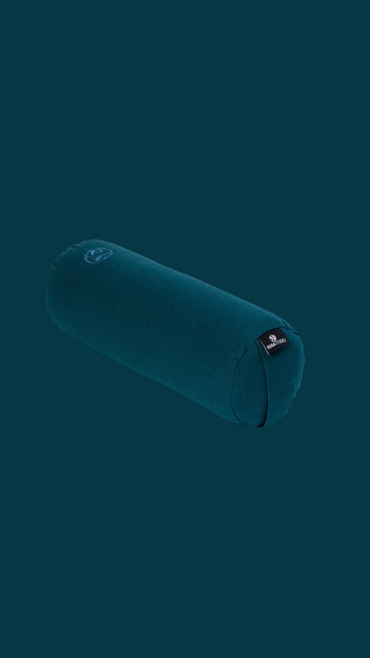 Organic Buckwheat Mini Bolster Perfect for Yoga and Back Stretching 32X12Cm