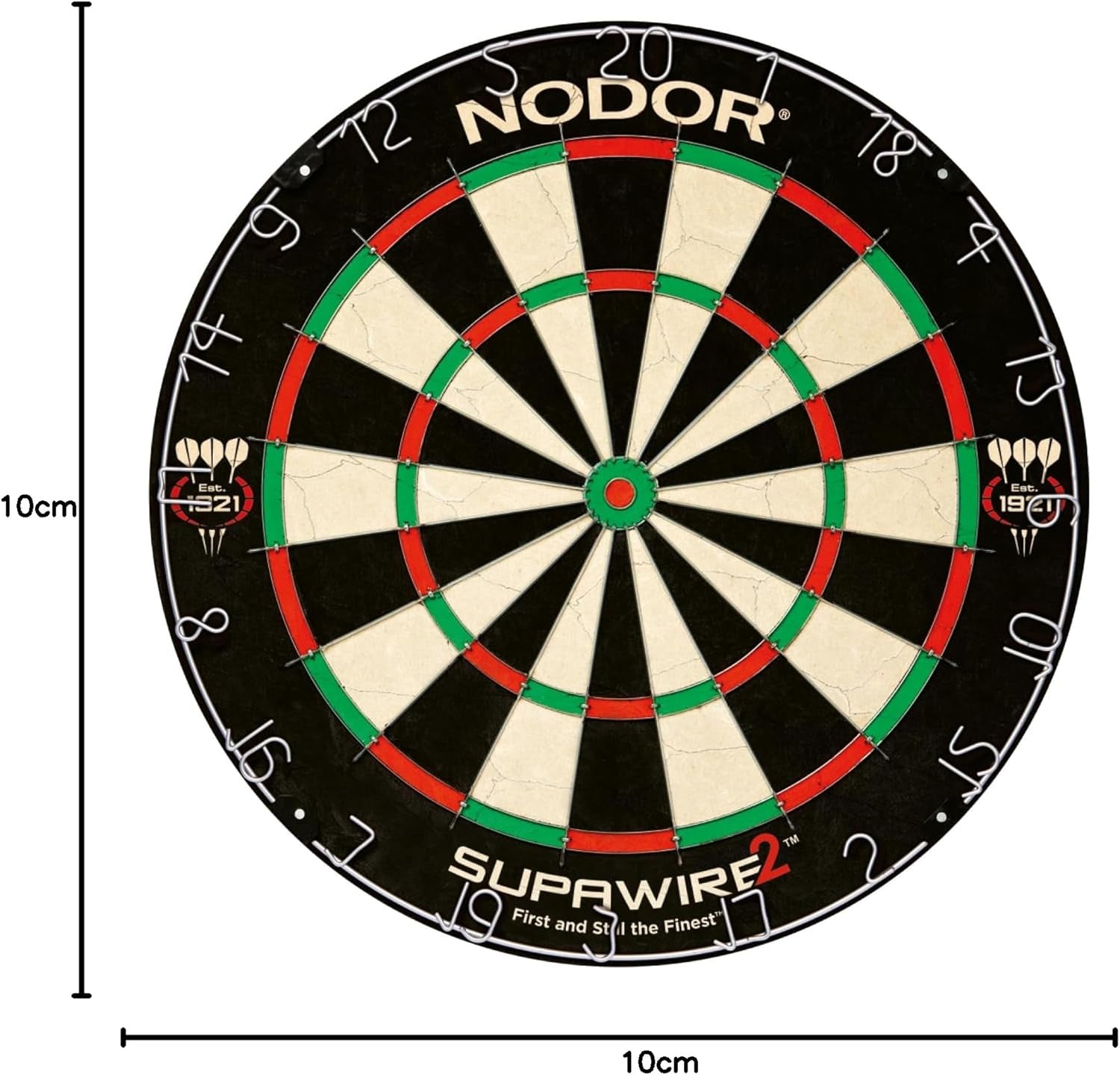 Darts Supawire 2 Professional Bristle Dartboard