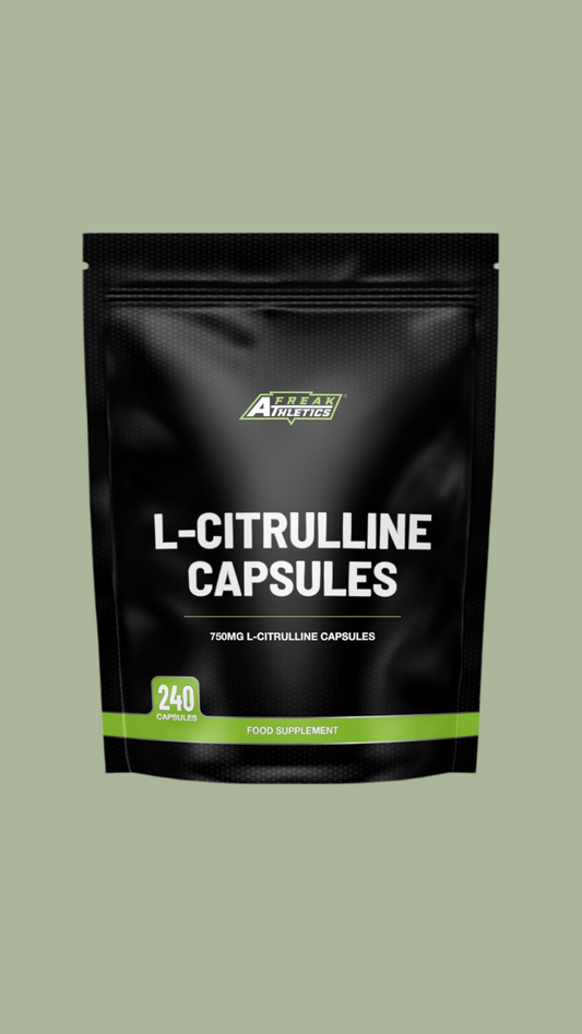 L Citrulline Capsules - 240 L Citrulline Powder Capsules - 750Mg up to 6000Mg Daily - for Muscle Pump & Recovery, Increase L-Arginine and Nitric Oxide - L-Citrulline for Men & Women.