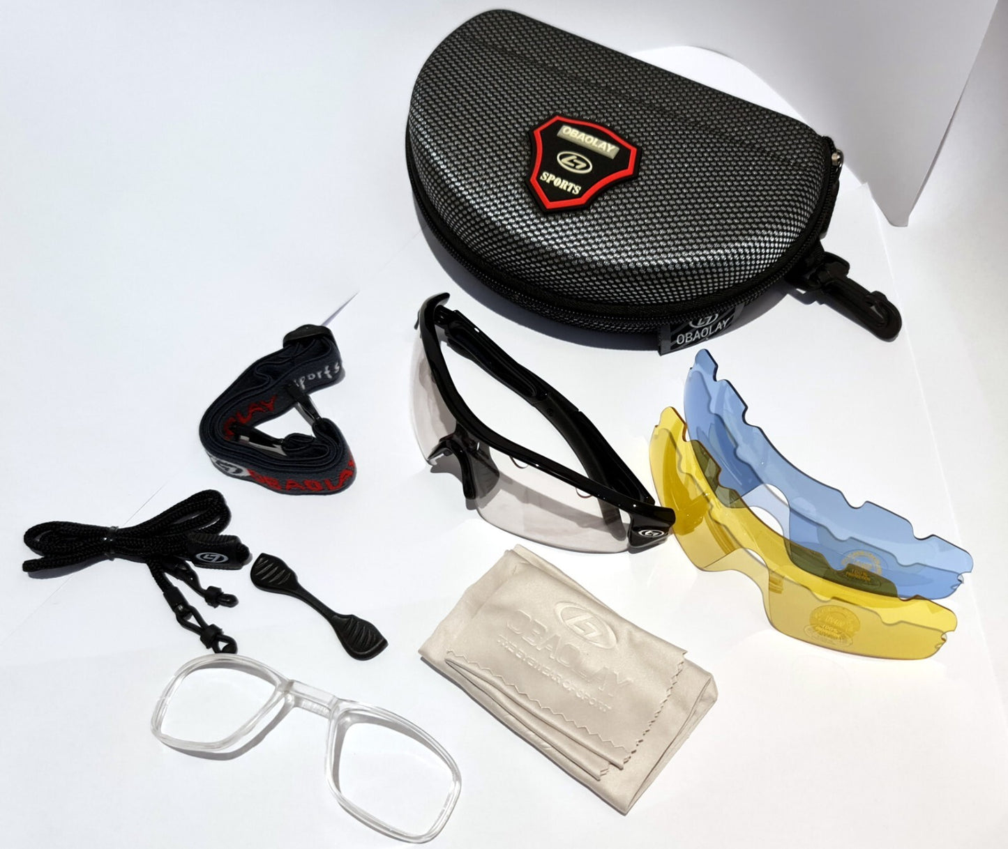 OBAOLAY Cycling Glasses Photochromic Sports Sunglasses Outdoor Men Women UV400