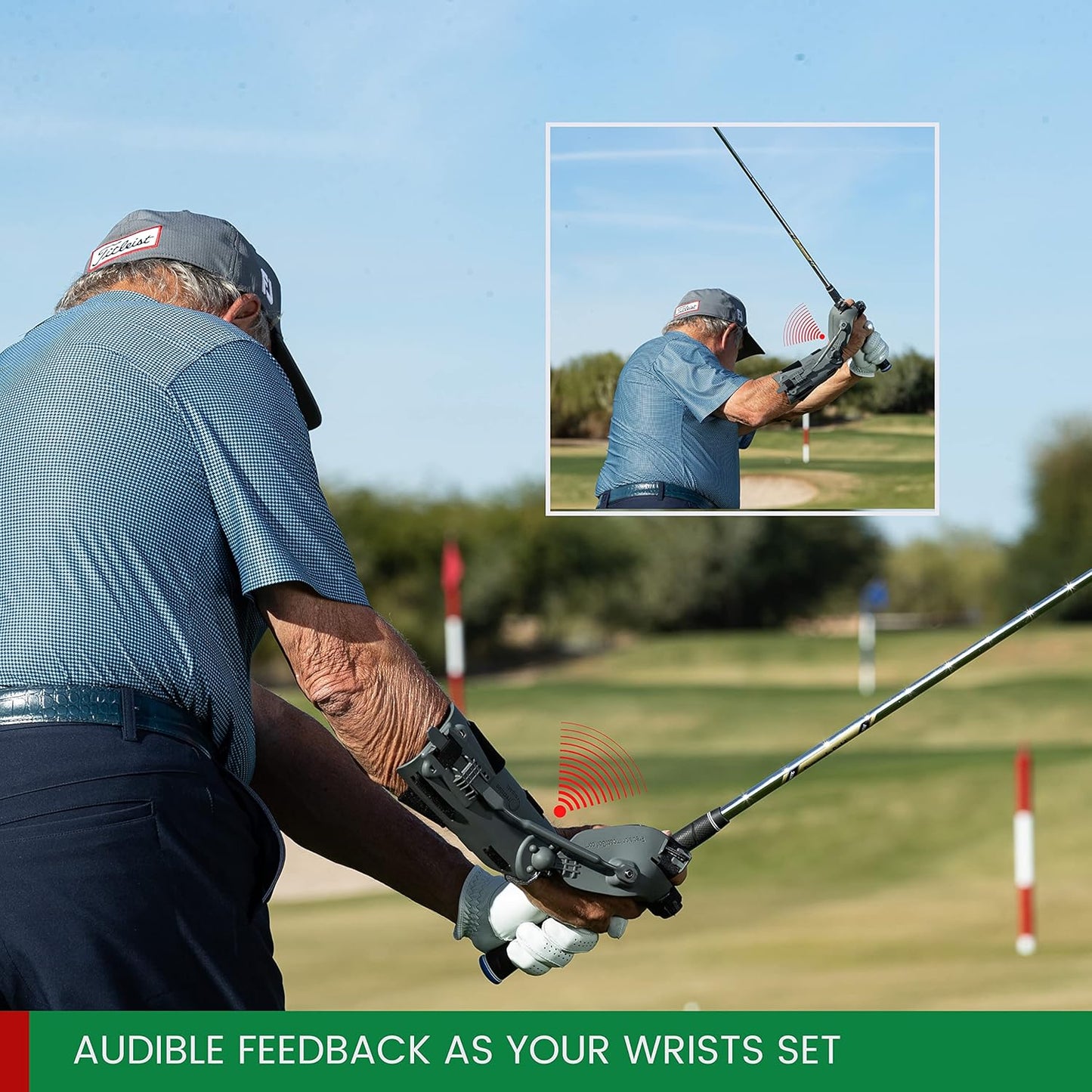 Training Aid - Putting Trainer, Golf Swing Trainer, Golf Training Equipment, Golf Swing Trainer Aid, Golf Trainer, Golf Practice Equipment, Wrist Hinge Trainer