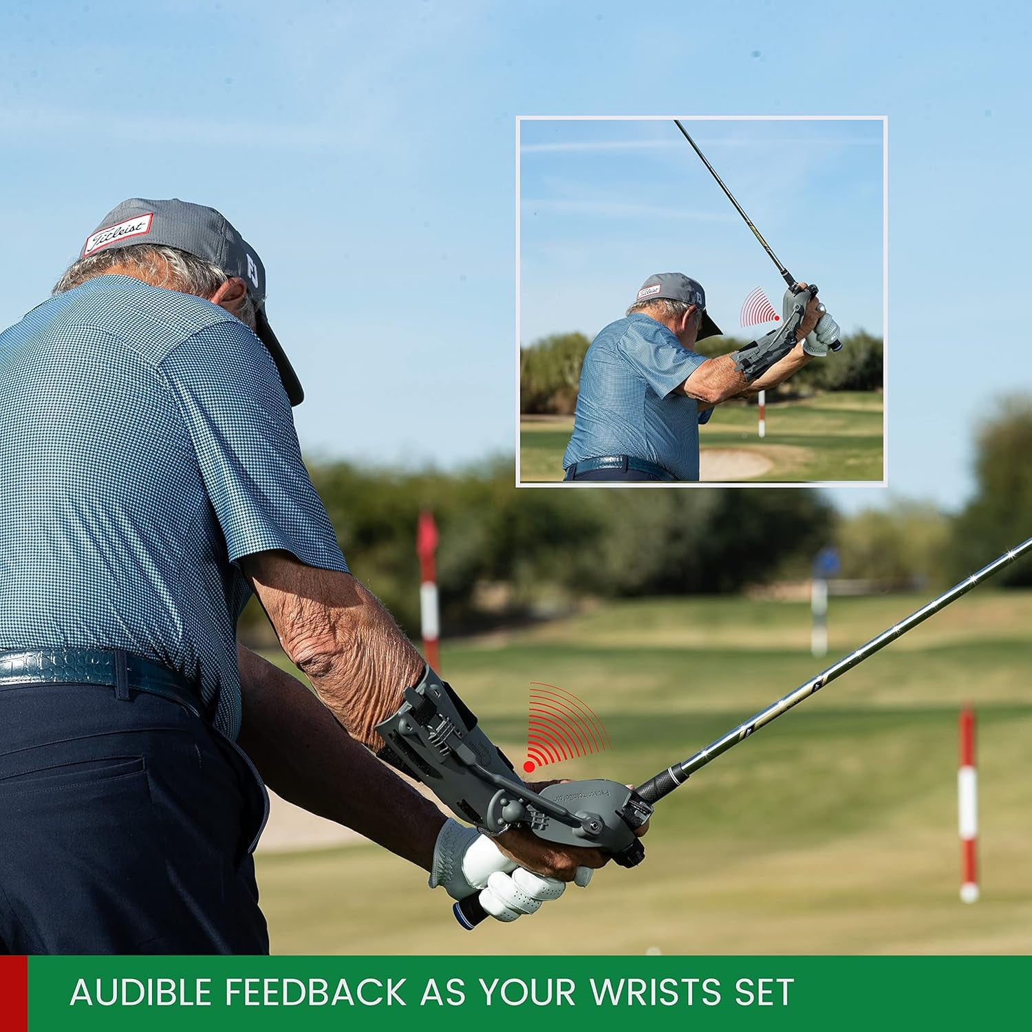 Training Aid - Putting Trainer, Golf Swing Trainer, Golf Training Equipment, Golf Swing Trainer Aid, Golf Trainer, Golf Practice Equipment, Wrist Hinge Trainer