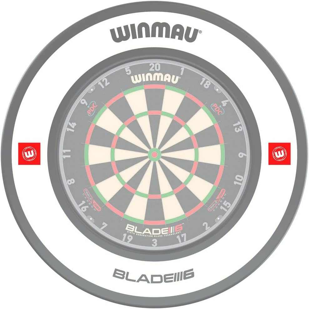 Dart Board Surround Ring - Durable Backboard Wall Protector for Dartboards - Available in Various Designs - Professional Darts Accessories