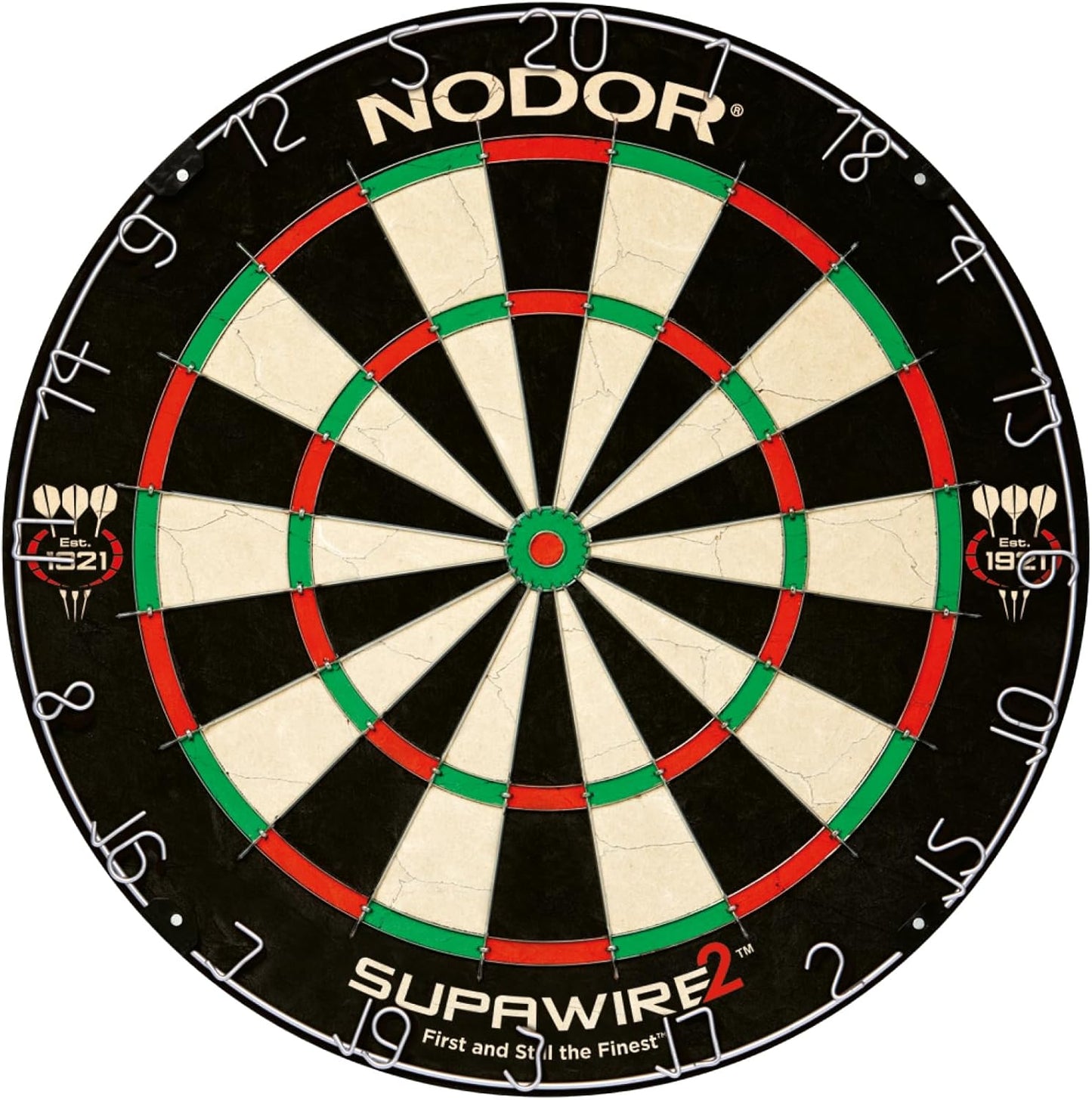 Darts Supawire 2 Professional Bristle Dartboard