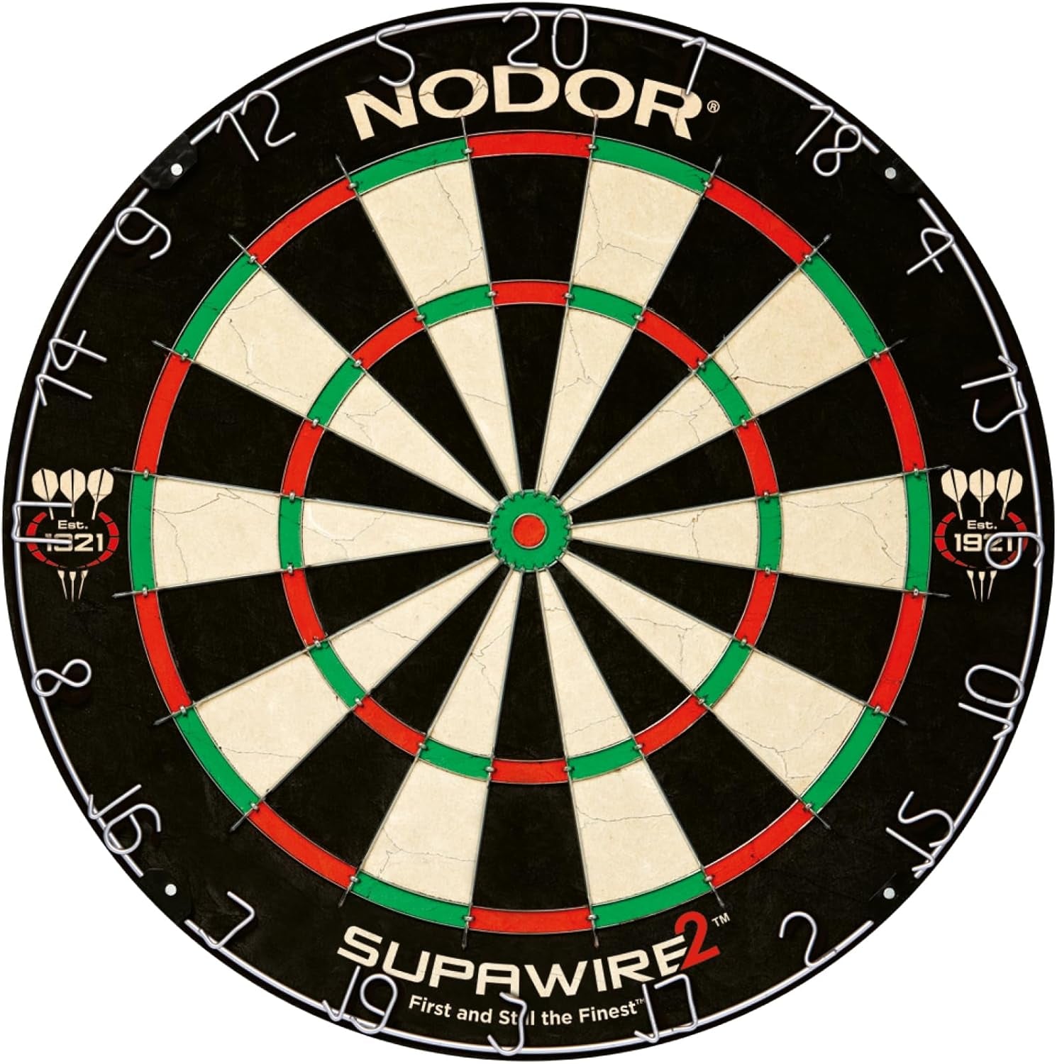 Darts Supawire 2 Professional Bristle Dartboard