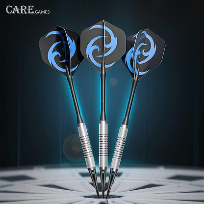 Soft Darts Set 12Packs with 4 Colors Plastic Shafts,Extra Flights,Points and Flight Protectors