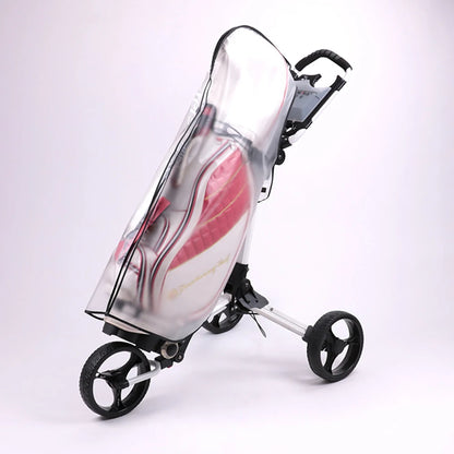 PVC Golf Bag Rain Cover Translucent Golf Bag Protector Dustproof Golf Bag Hood Rain Shield Anti-Static Outdoor Sporting Supplies