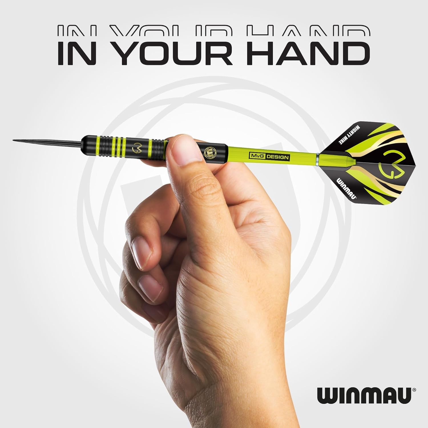 Darts Michael 'Mvg' Van Gerwen Vs Simon 'The Wizard' Whitlock | Twin Set | 22G Steeltip Brass Darts Set with Flights and Shafts (Stems)