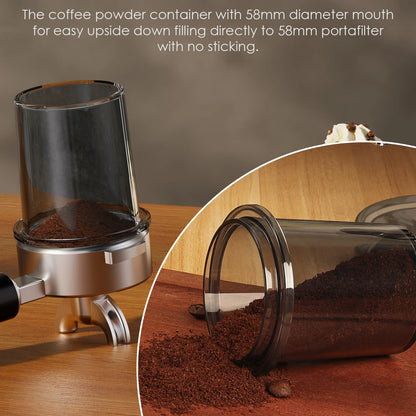 Electric Conical Burr Coffee Grinder with Removable Holder,With 48 Grind Settings Adjustable,For Espresso Coffee