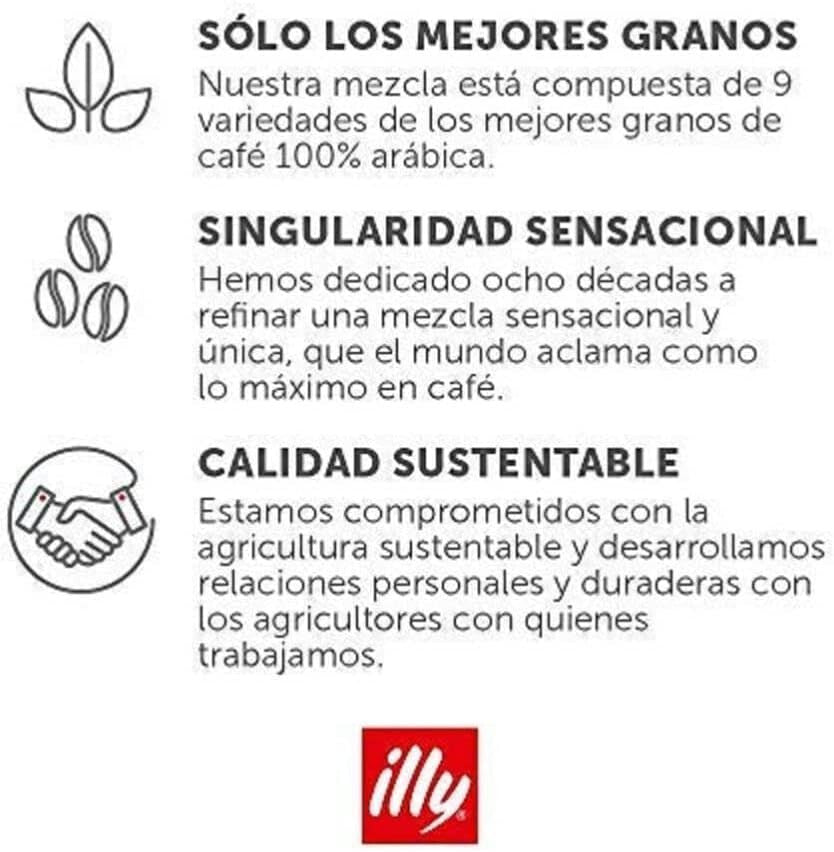 Illy Coffee - Classico Filter Coffee - Medium Roast - 100% Arabica Coffee - 250G
