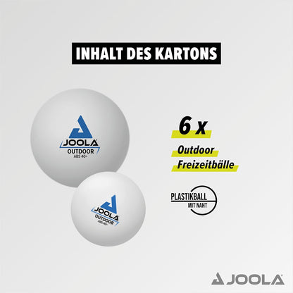 Unisex Adult Outdoor TT Ball, White, 40 Mm