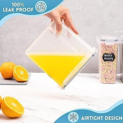 Kitchen Food Storage Containers with Lids Organization 2.5L - by Nuovva