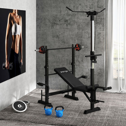 20Kg Adjustable Barbell Set, Body Pump Bar and Weights Set for Home Gym