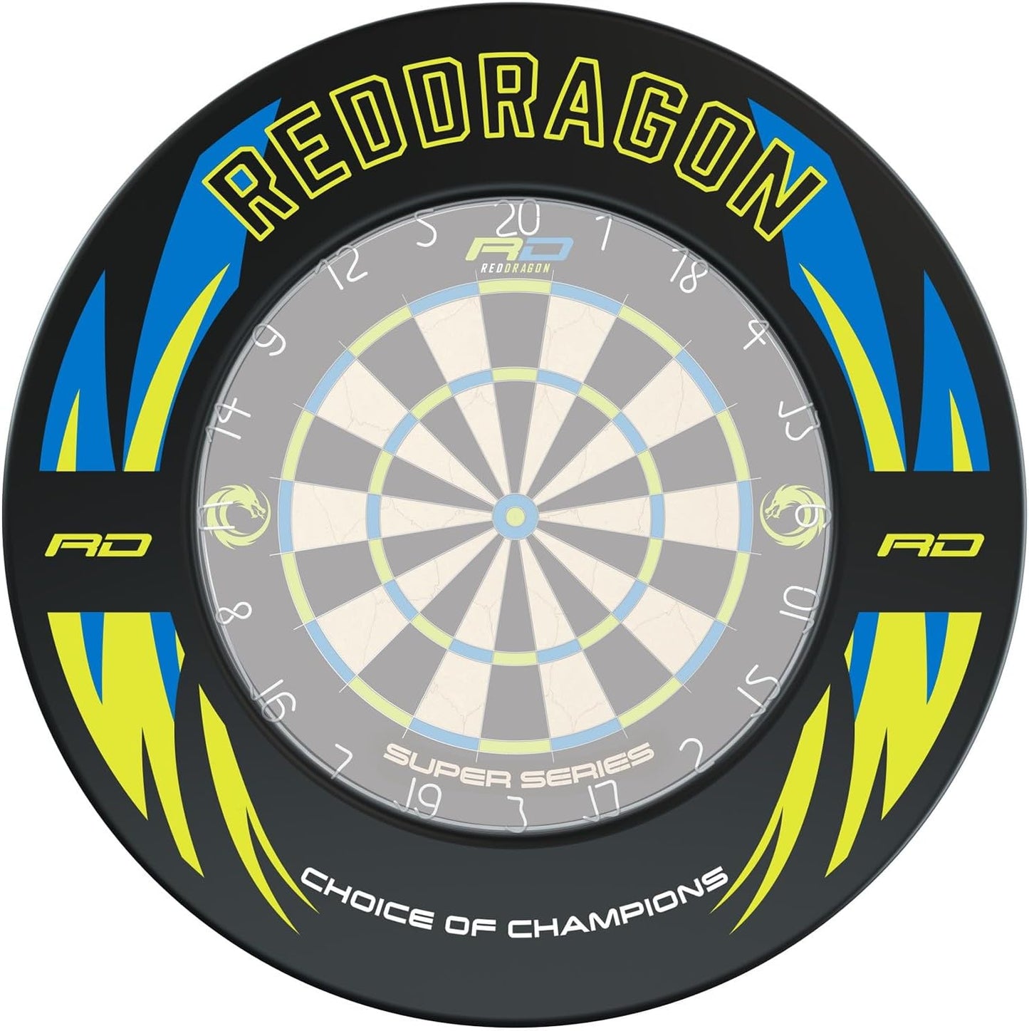 Professional Dartboard Sets - Tournament Standard Quality and Durable Surround with 2X Sets Steel Tip Darts