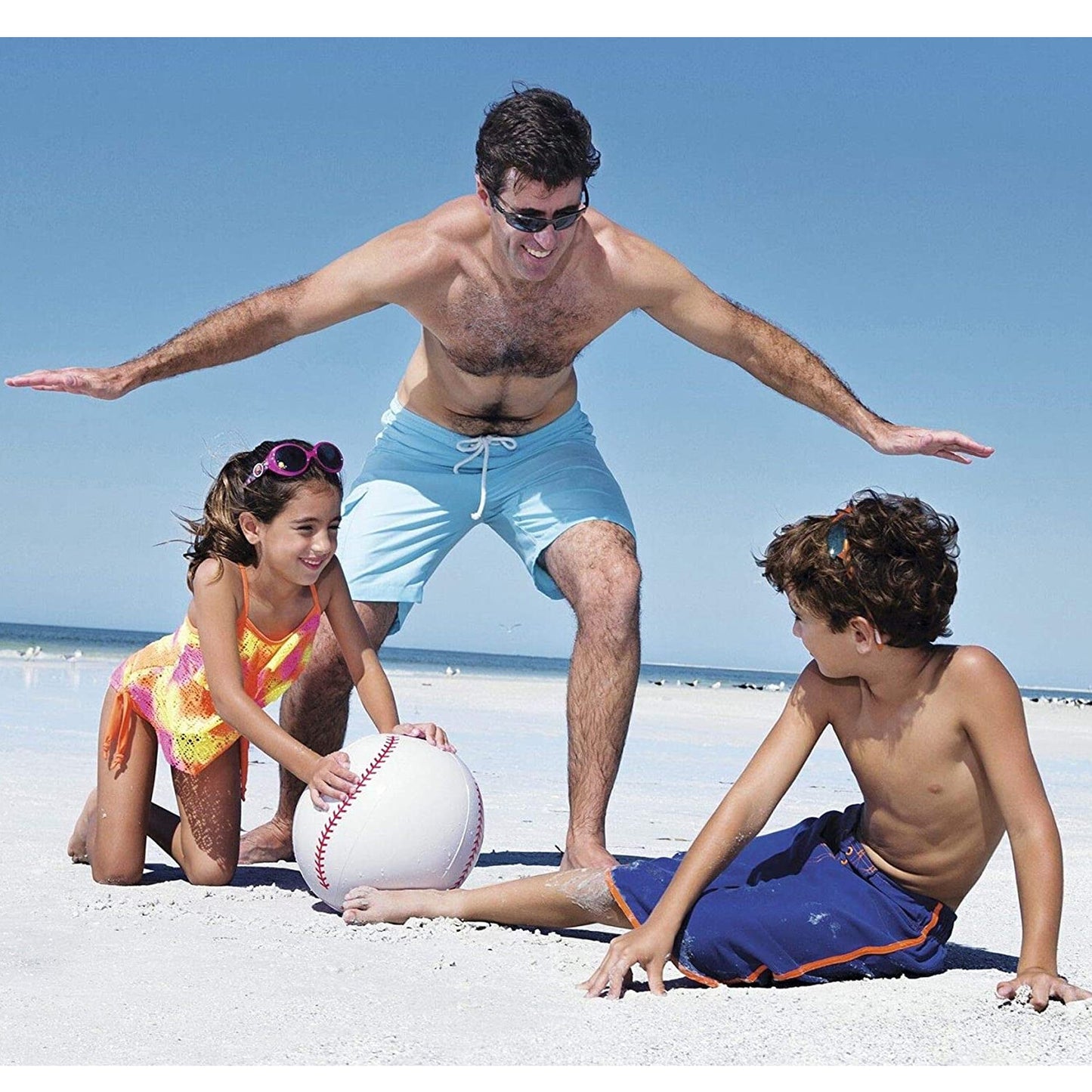 4 X Inflatable Reusable Sea Beach Volleyball Swimming Pool Holiday Party Balls