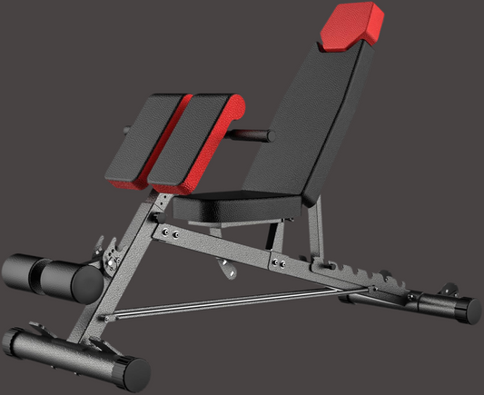 Multi-Functional FID Weight Bench for Full All-In-One Body Workout – Hyper Back Extension, Roman Chair, Adjustable Ab Sit up Bench, Incline Decline Bench, Flat Bench