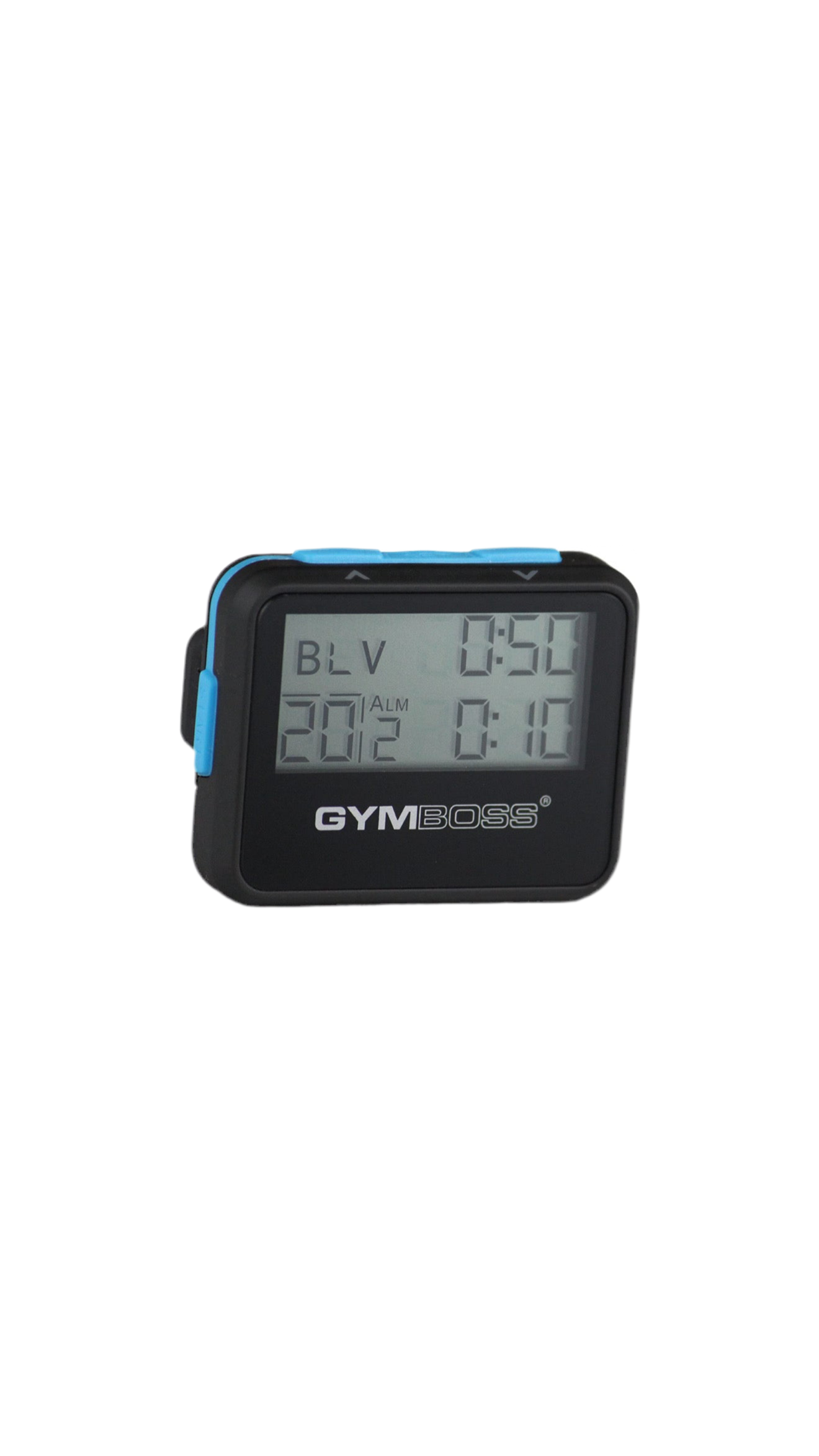 Interval Timer and Stopwatch – Soft Coating Black/Blue