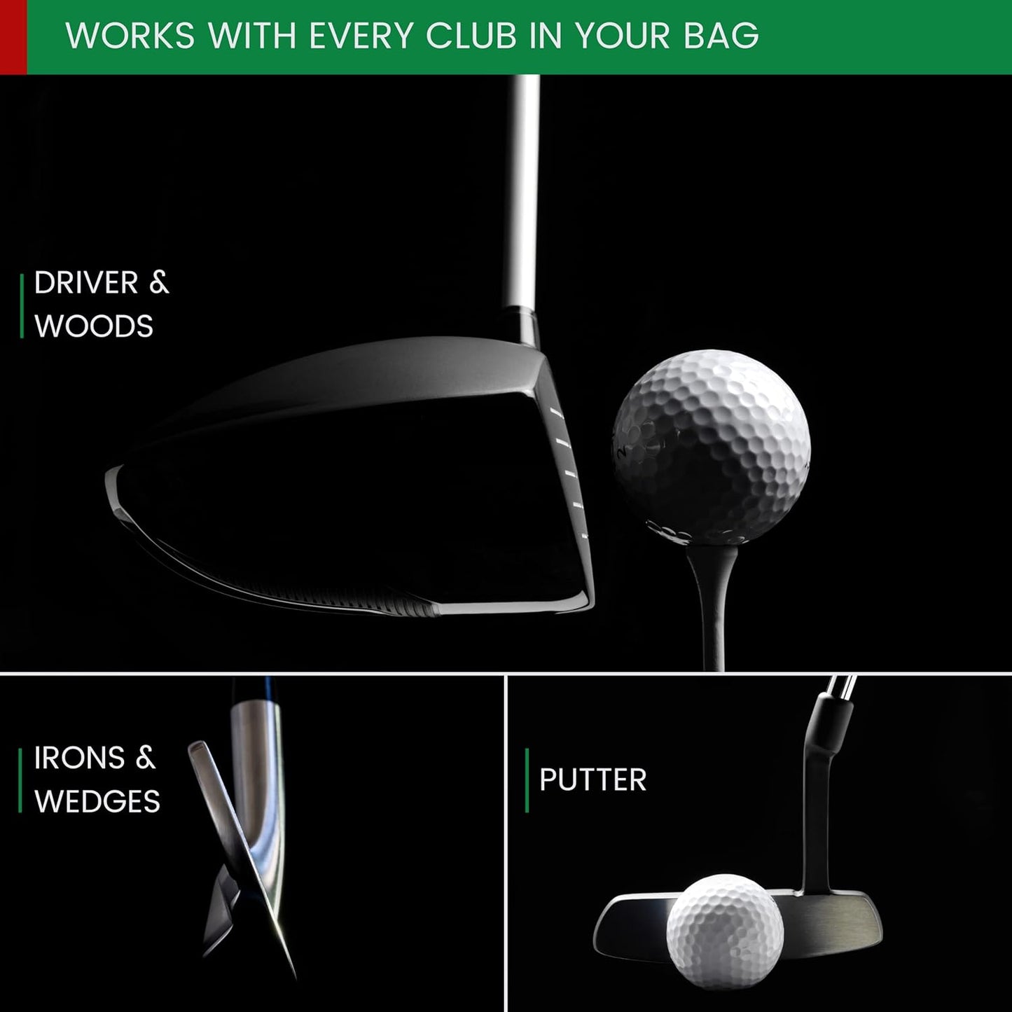 Training Aid - Putting Trainer, Golf Swing Trainer, Golf Training Equipment, Golf Swing Trainer Aid, Golf Trainer, Golf Practice Equipment, Wrist Hinge Trainer