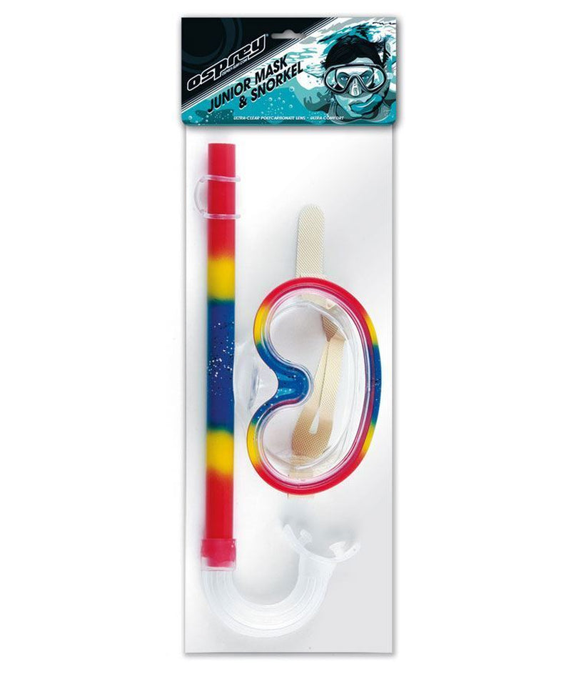 Multi Colour Child Kid Junior Swimming Diving Mask & Snorkel Holiday Sport Set