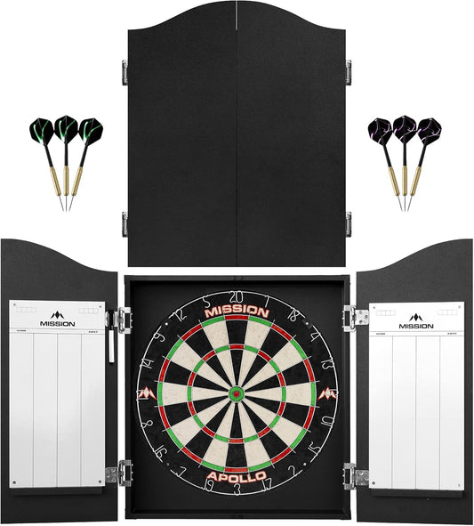 Dart Board Home Centre | Complete Darts Package Including Dartboard and 2 Sets of Darts
