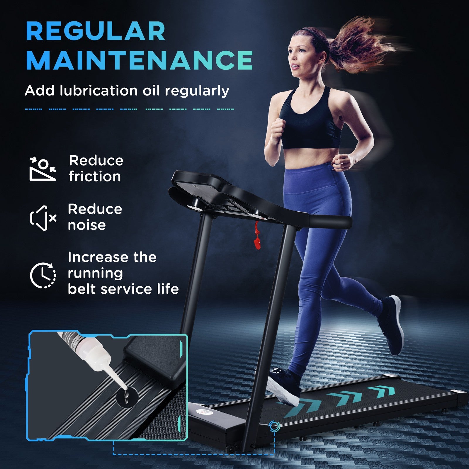 Treadmill 1.5HP Electric Motorised Running Machine W/ LED Display 12 Programs