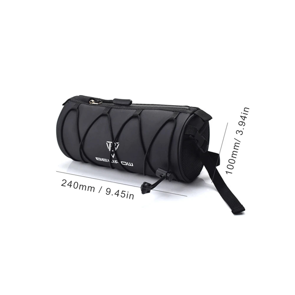 2.4/4.2L Frame Pannier Bag Large Capacity Bike Handlebar Bag with Side Mesh Storage Pocket for Road Mountain Bike Cycling Travel