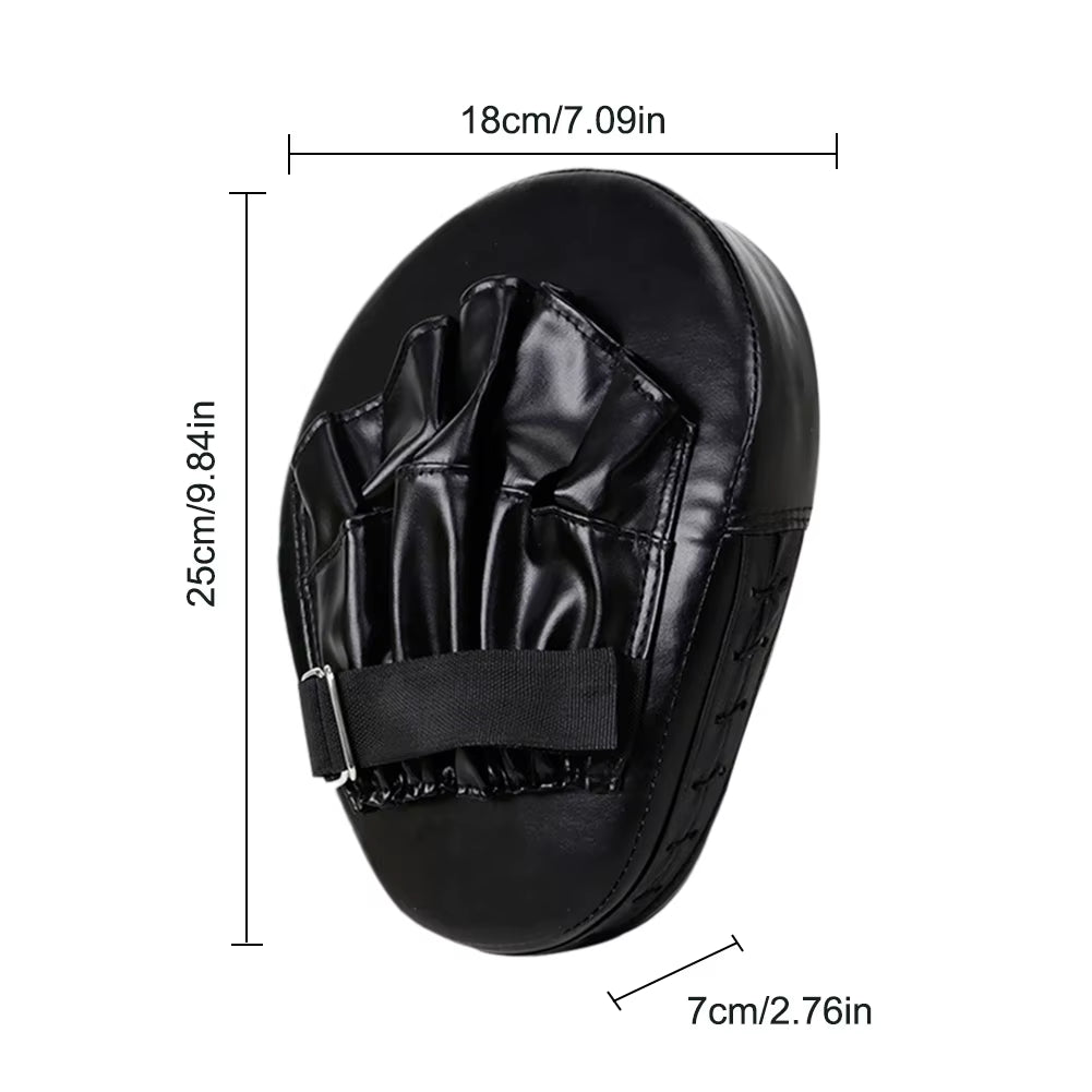 Curved Boxing Hand Target Breathable 5-Finger Hand Target Boxing Focus Pad Muay Thai Pads for Martial Arts Training