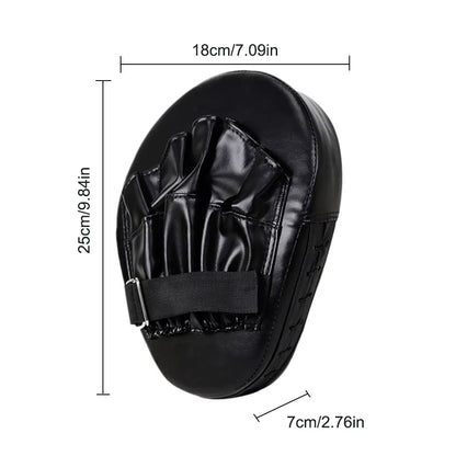 Curved Boxing Hand Target Breathable 5-Finger Hand Target Boxing Focus Pad Muay Thai Pads for Martial Arts Training