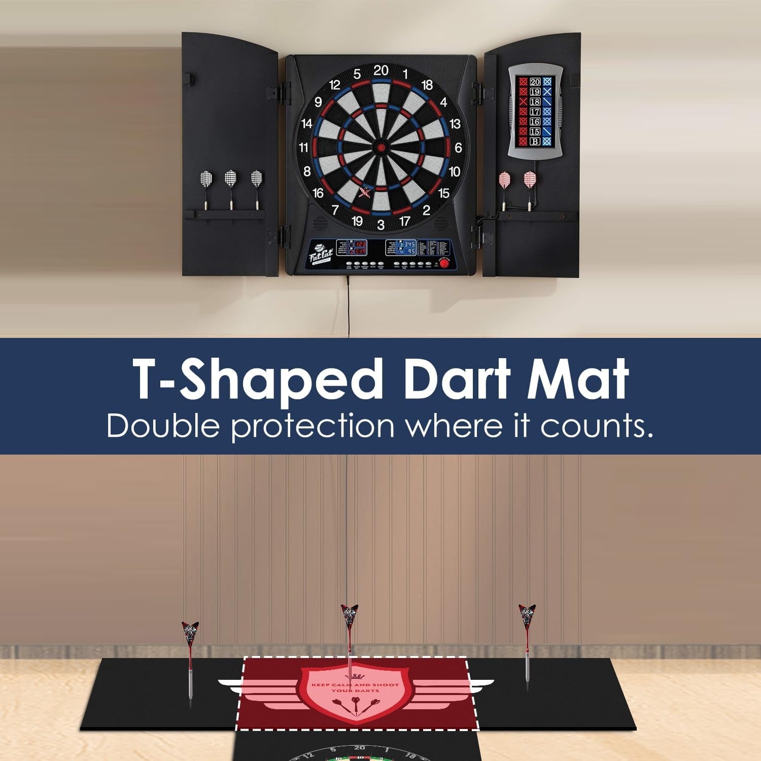 Darts Floor Mat Darts Throw Line Mat Darts Oche Mat Rubber Dart Mat Non Slip Carpet Mat Darts Checkout Mat Shot Darts Heavy Duty Dart Mat