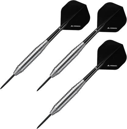 #_BX132 | 90 Piece Steel Tip Darts Set Accessory Kit Including 24G Brass Barrels, 100 Micron Flights, Nylon Stems and Protectors