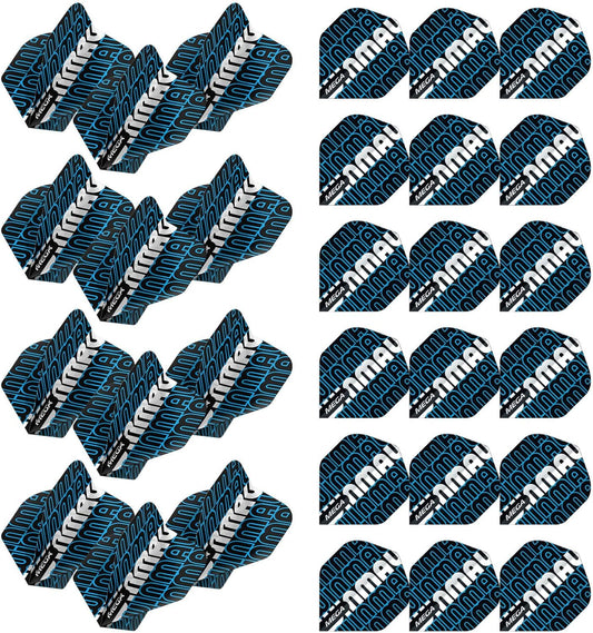 Mega Logo Design Standard Extra Thick Dart Flights - 10 Sets per Pack (30 Dart Flights in Total)