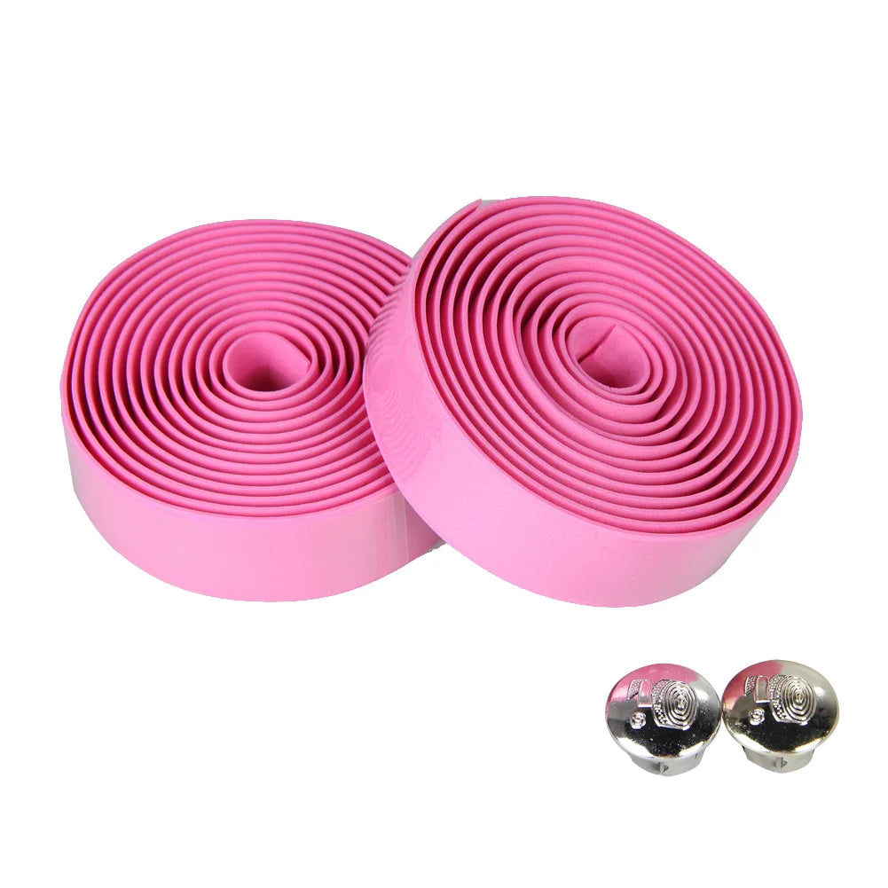 MUQZI Soft Road Bike Bicycle Handlebar Tape Wrap Cycling Damping Anti-Slip PU EVA Bicycle Handle Belt Straps Cycling Accessories