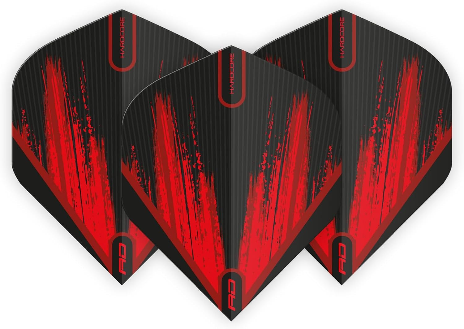 Raider Series: 23G Steel Tip Tungsten Darts Set - Professional Darts with Shafts (Stems) and Flights - Choice of Colour Available