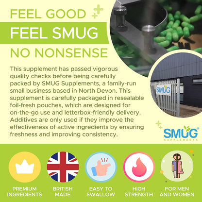 Glucomannan Konjac Root Capsules - British Made - Max Strength 3000Mg per Serving - Six-A-Day Vegan Capsules - Robust Fibre Support -