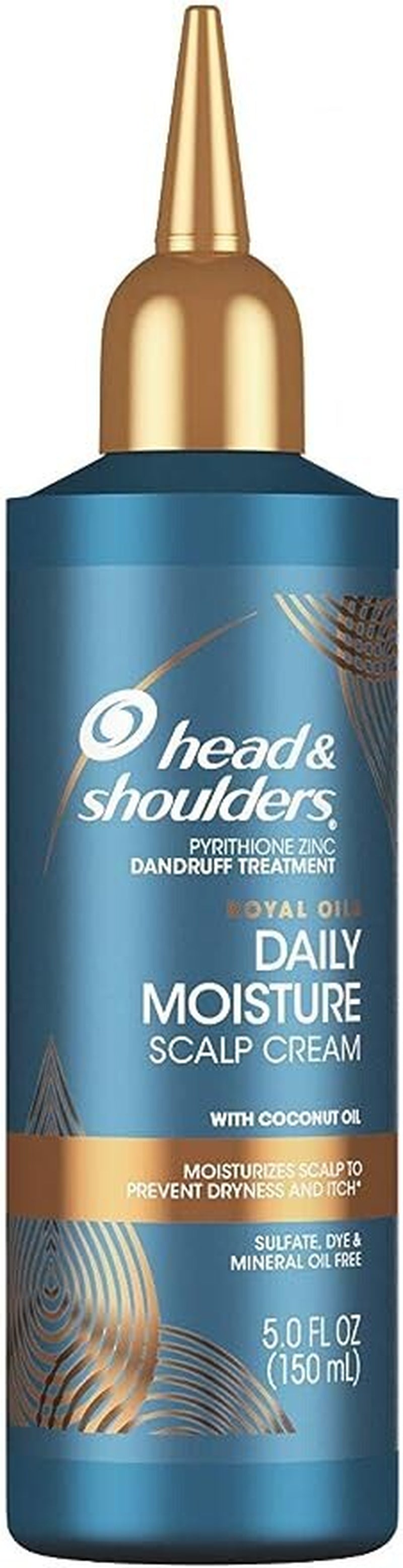 Head & Shoulders Royal Oil Daily Moisture Scalp Cream W/ Coconut Oil, Pack of 3