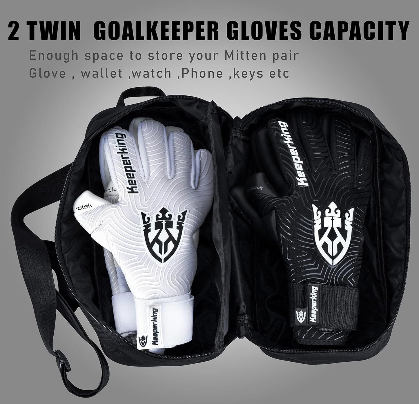 Keeperking Goalkeeper Gloves Bag Football Sports Bag Goalkeeper Bag Training Ba