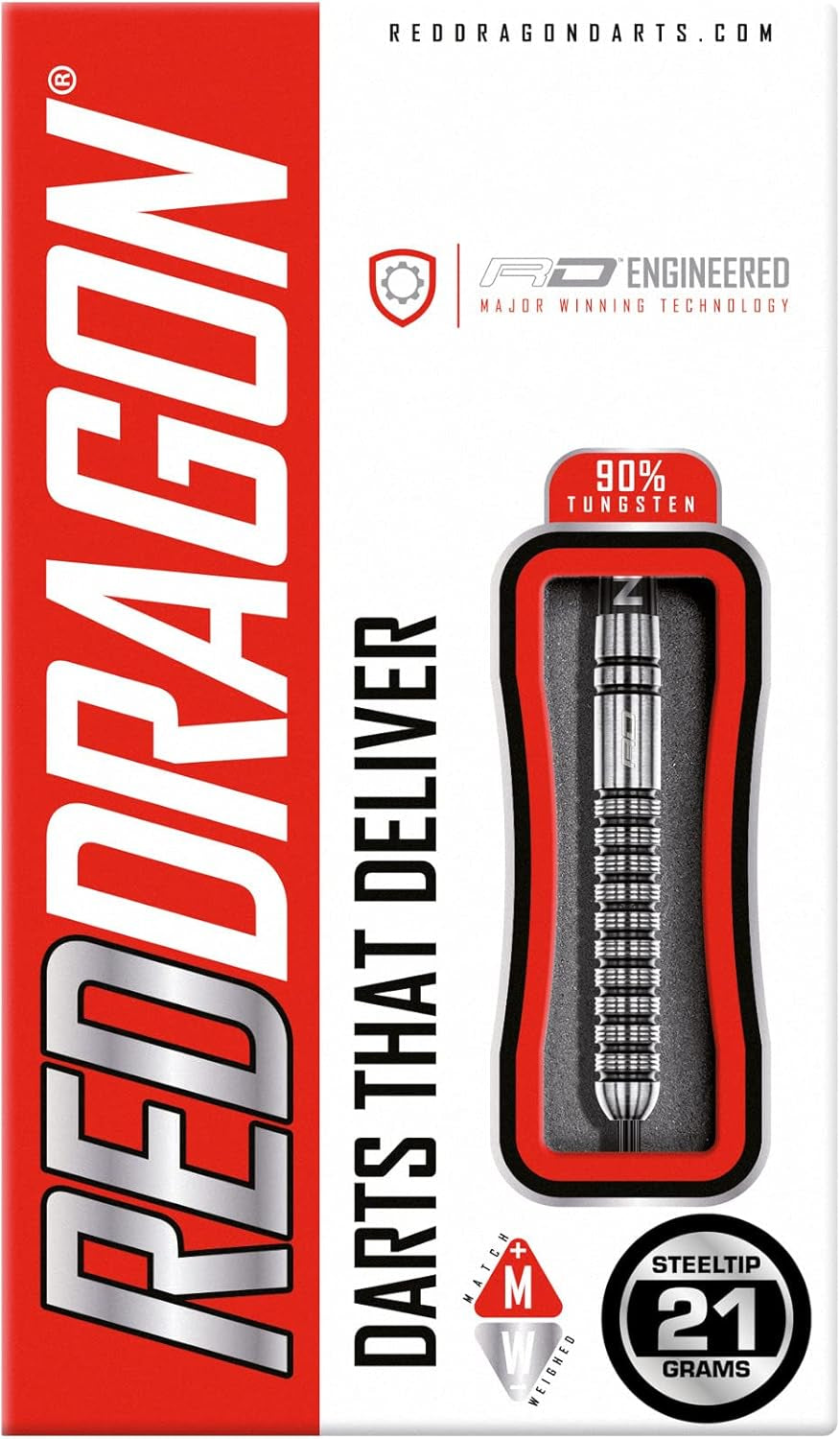 Gian Van Veen Premium Tungsten Darts Set with Flights and Stems