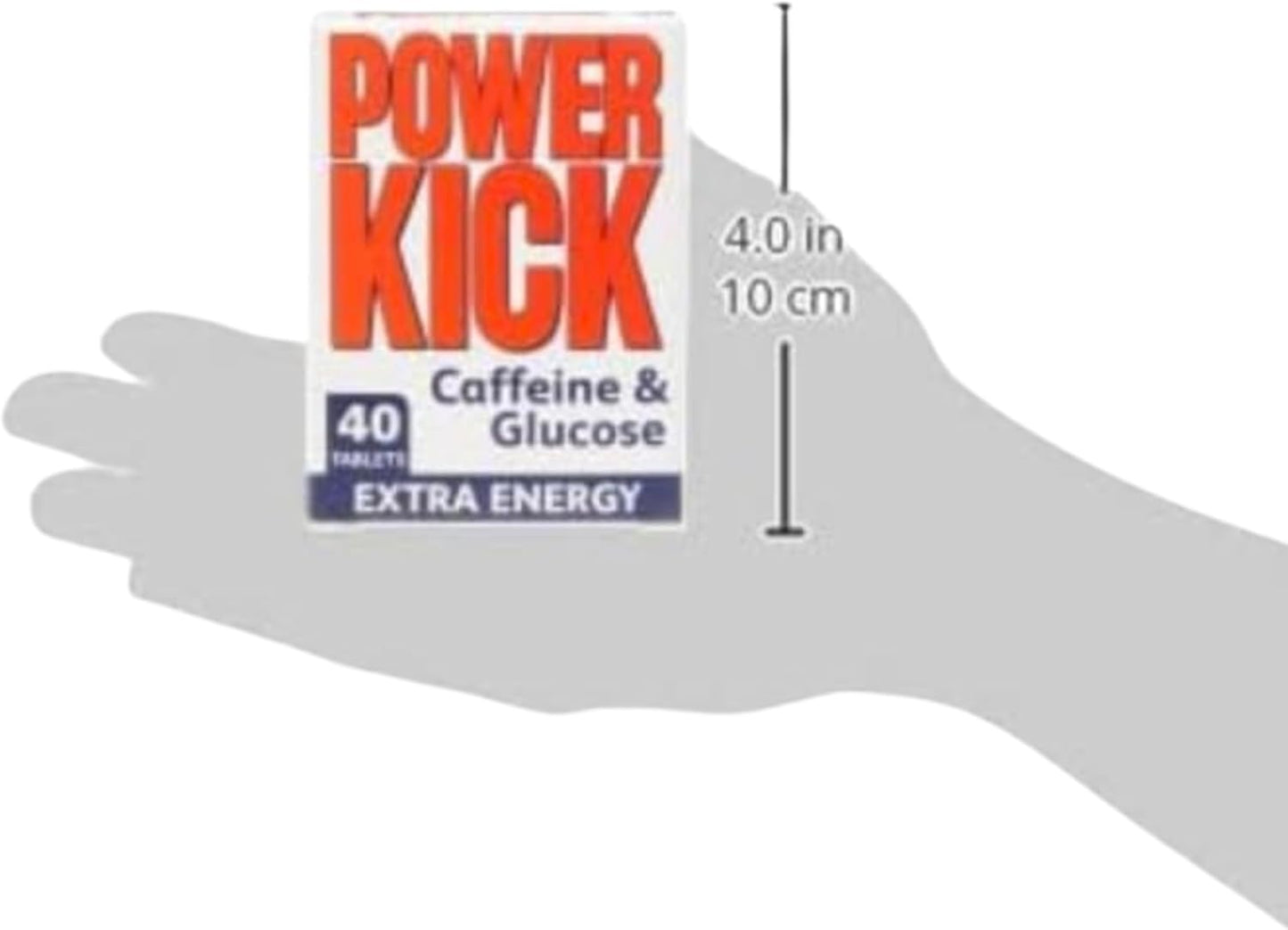 Caffeine & Glucose Supplements - 40 Tablets (6 Packs - 240 Tablets in Total)