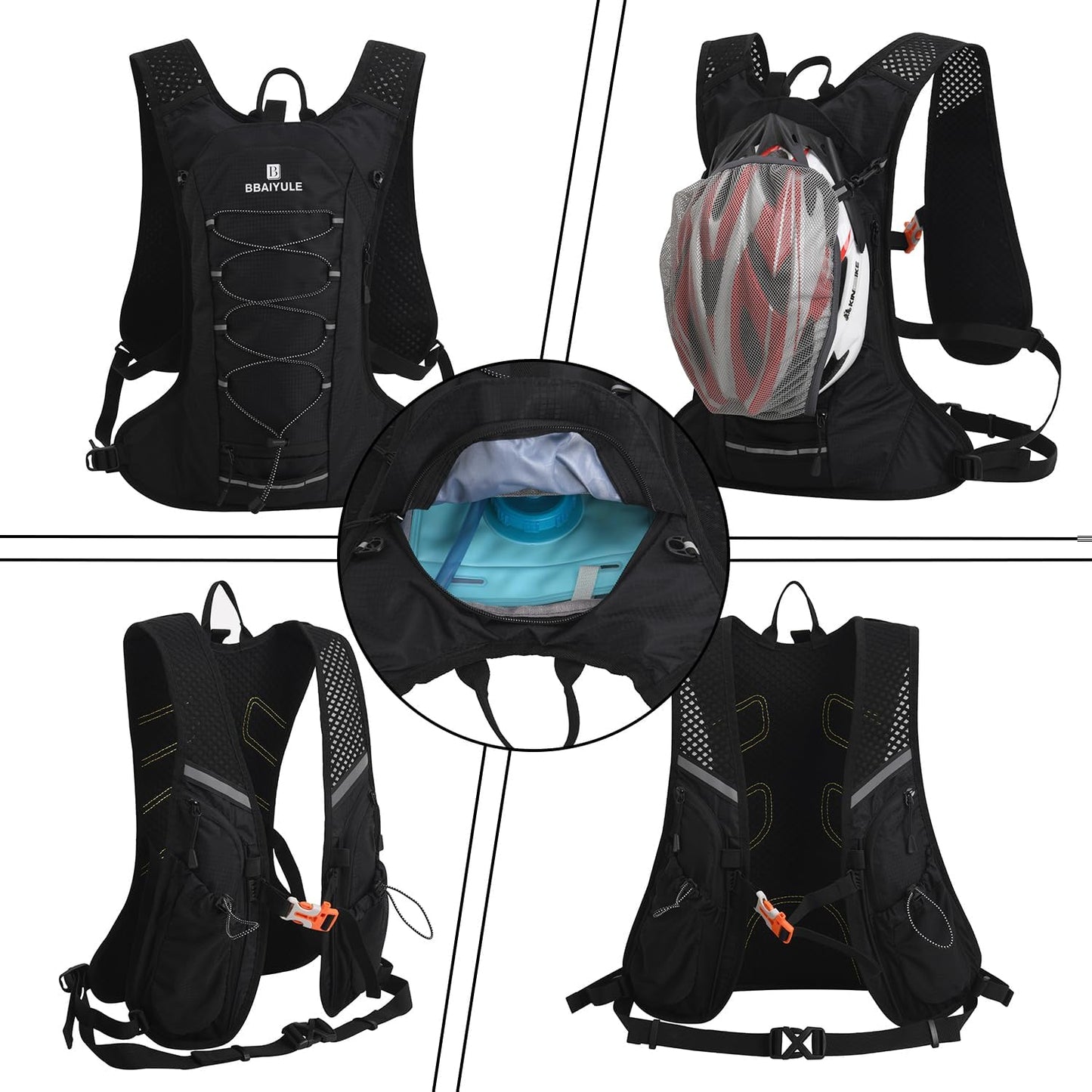® Hydration Pack with Hydration Bladder BPA Free|Large Big Cycling Backpack|Bike Backpack for Running Skiing Hiking Cycling|Backpack with Hydration System
