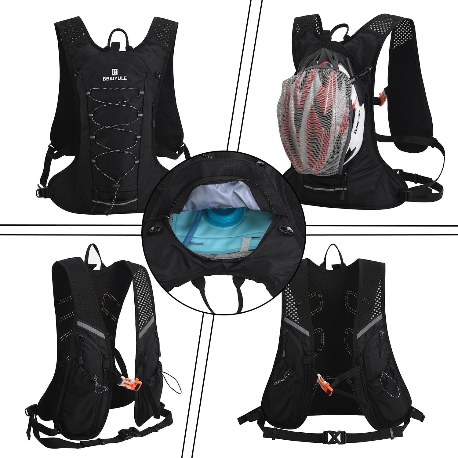 ® Hydration Pack with Hydration Bladder BPA Free|Large Big Cycling Backpack|Bike Backpack for Running Skiing Hiking Cycling|Backpack with Hydration System