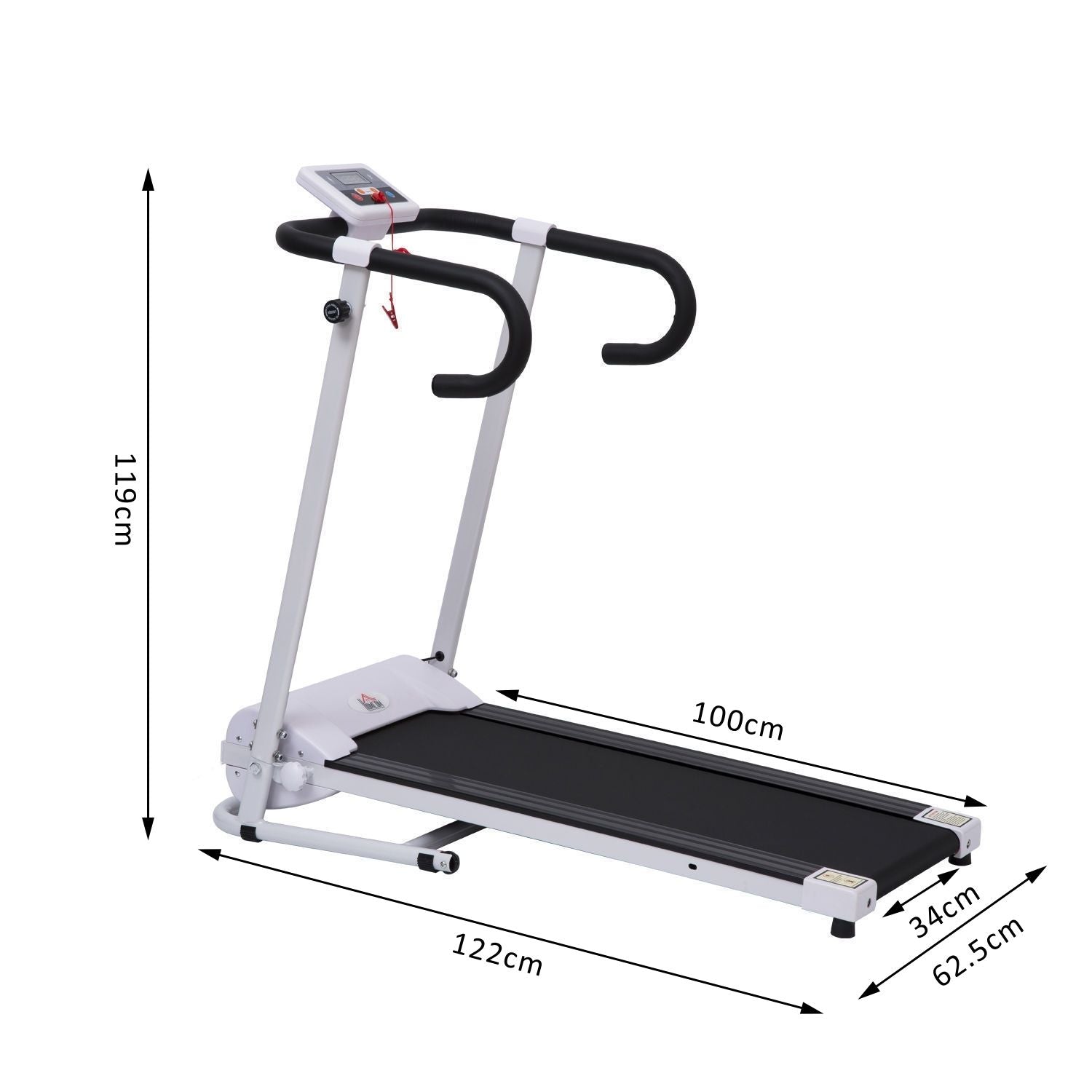 Motorised Electric Treadmill Running Machine Fitness Folding Exercise Run