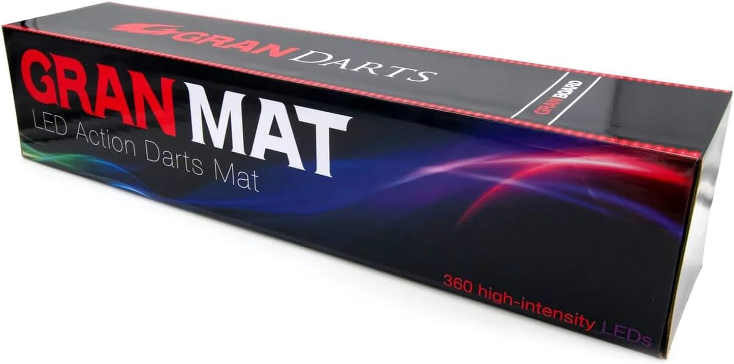 LED Darts Mat, Multi-Coloured