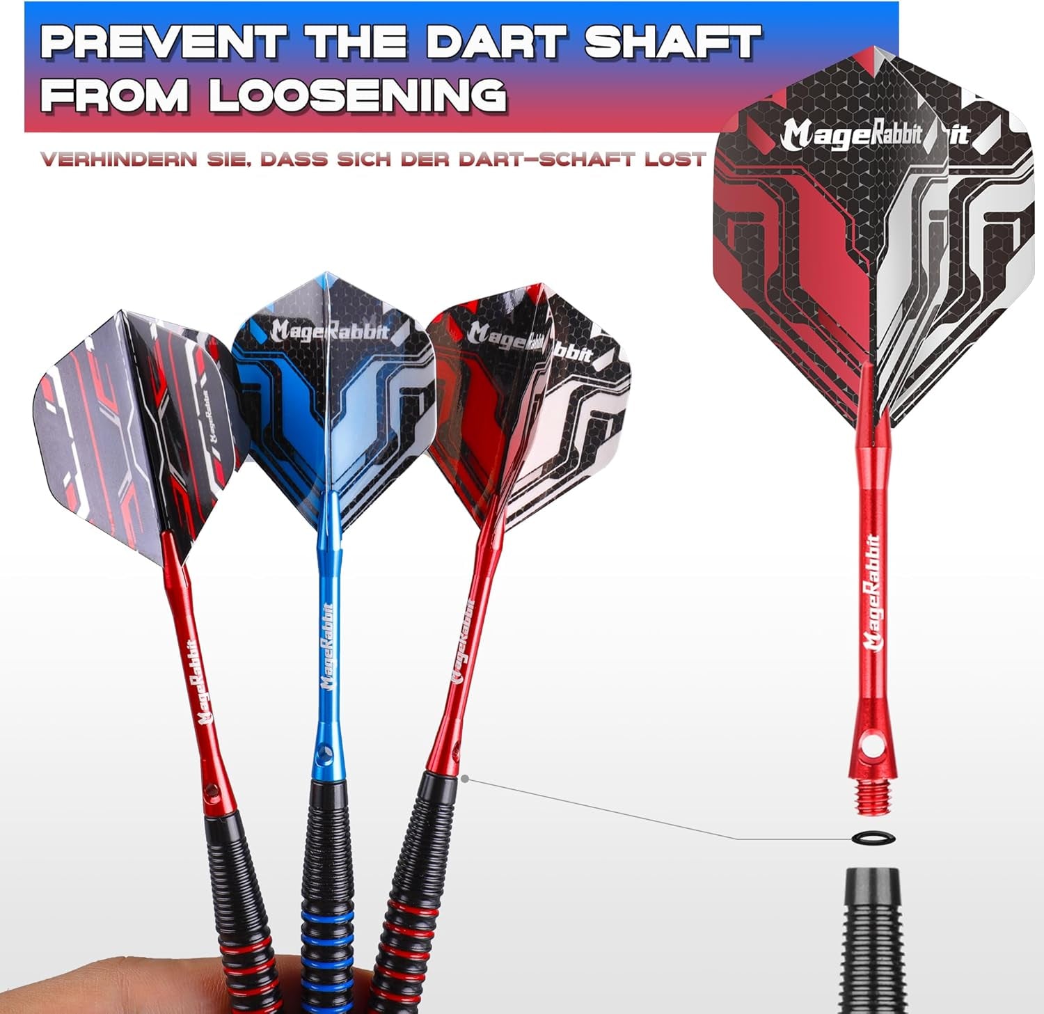 Steel Tip Darts Set, 12Pcs Metal Darts, 23 Grams, Steel Darts, 12Pcs Dart Shafts, Extra 24Pcs Dart Flights, Dart Tools,Dart Accessories, Dart Steel Tip Set