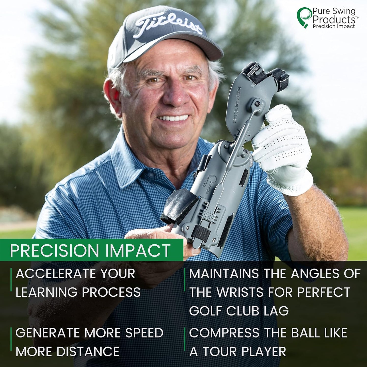 Training Aid - Putting Trainer, Golf Swing Trainer, Golf Training Equipment, Golf Swing Trainer Aid, Golf Trainer, Golf Practice Equipment, Wrist Hinge Trainer