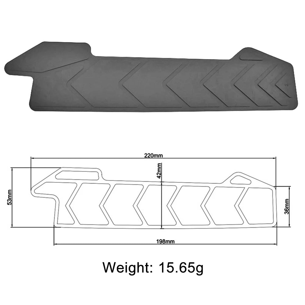 Anti-Skid Bike Push Guard Frame Protector Cover Cycling Accessories Silicone Bicycle Frame Silicone Chain Protector