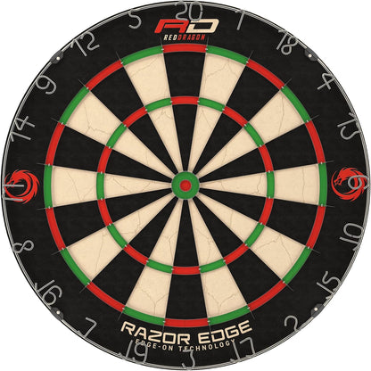 Professional Dartboard Sets - Tournament Standard Quality and Durable Surround with 2X Sets Steel Tip Darts