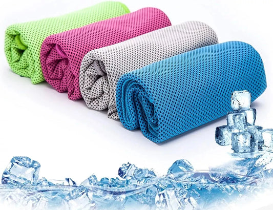 4X Instant Cooling Towel ICE Cold - Running Cycling Jogging Gym Sports Outdoors